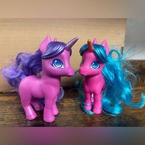 Magical Unicorn Toy Set - Purple and Pink